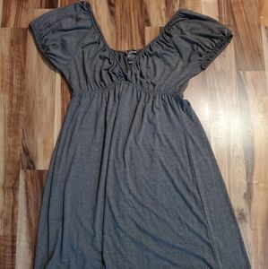 Gray A line dress